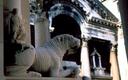 Details in Splits ancient Roman square.